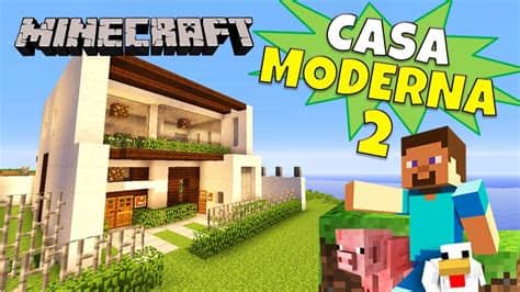 Construir casas en minecraft es algo que a muchos nos agrada, en esta ocasion les traigo los planos de una casa moderna. Minecraft: Nueva Casa Moderna, Super Tutorial. - YouTube