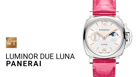 Discover The New Panerai Watch The Panerai Luminor Due Luna Youtube