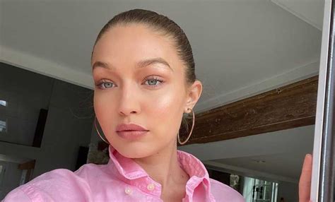 Gigi Hadid Shows Off Her Baby Bump For The First Time In Sultry Photo