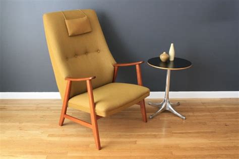 Danish Mid Century Modern Lounger Chair Danish Modern Midcentury