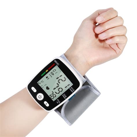 Rechargeable Digital Wrist Blood Pressure Machine Don Shopping
