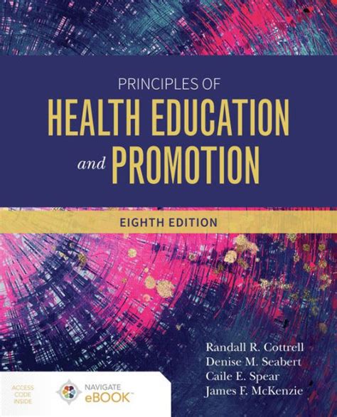 Principles Of Health Education And Promotion By Randall R Cottrell