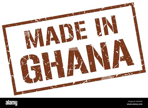 Made In Ghana Stamp Stock Vector Image And Art Alamy