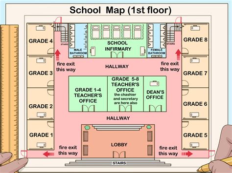 School Map School Map Map