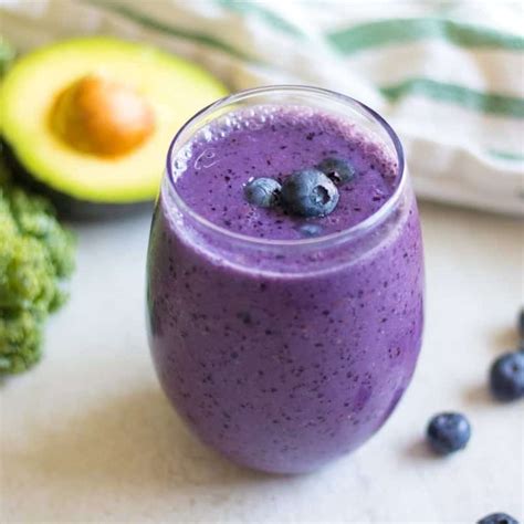 Healthy Blueberry Smoothie A Mind Full Mom