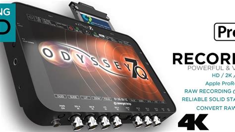 Odyssey 7q 4k Recorder From Convergent Design 500 Off For A Limited Time