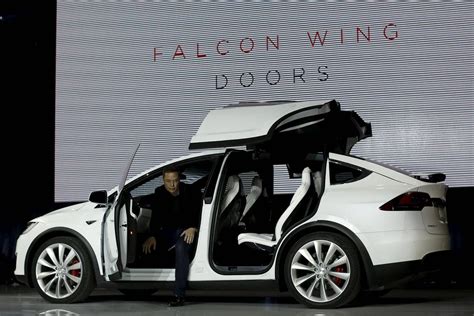 In Photos Elon Musk Unveils Model X Delivers First Suvs The Globe