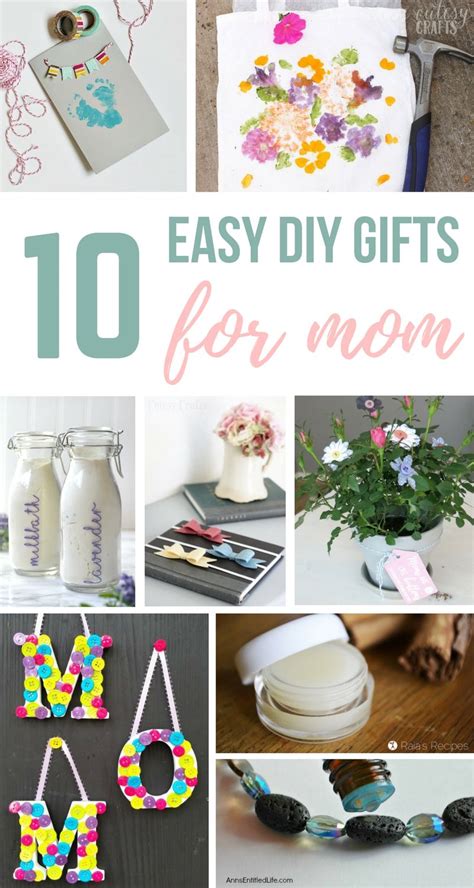 This mother's day, give mom something you made with your own hands, with these fun and crafty diy gift ideas — because handmade, diy gifts are why trust us? 10 Easy DIY Mother's Day Gifts You Can Make in 1 Hour or ...