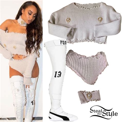 Leigh Anne Pinnock Touch Music Video Outfit Steal Her Style