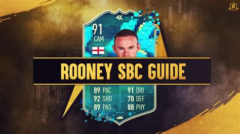 Mad fut 21 wayne rooney 93 sbc. FIFA 20 Flashback Wayne Rooney SBC Guide - 91 Rated, 225k ...