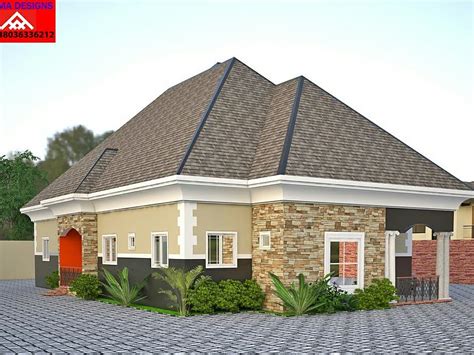 Bungalow house designs ireland in kenya plans northern plan. Bungalow House Design - Properties - Nigeria