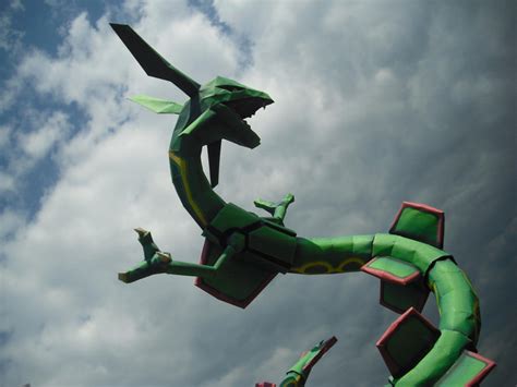 Rayquaza Papercraft By Timbauer92 On Deviantart