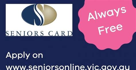 Applying For A Seniors Card Cota Victoria