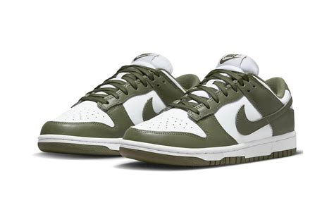 Release 2022 This Olive Green Nike Dunk Low Is The Cooler Cousin Of