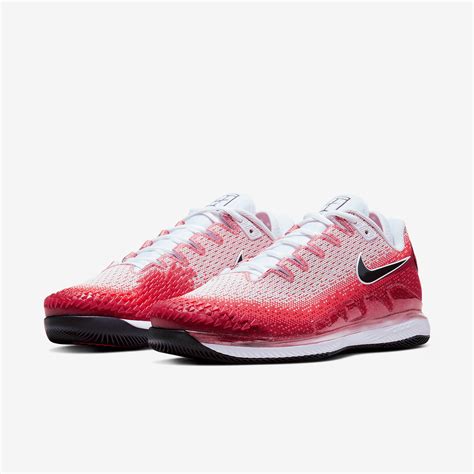 Nike Mens Air Zoom Vapor X Knit Tennis Shoes Redwhite
