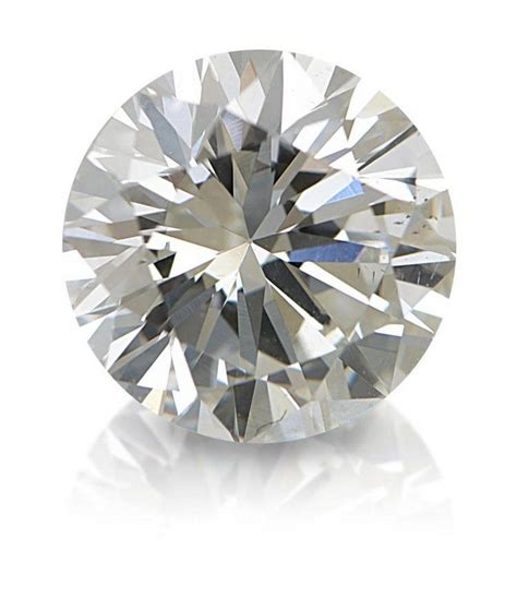 A Loose Diamond The Round Brilliant Cut Diamond Of 420cts