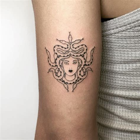 Medusa Tattoo On The Arm Tattoogrid Net
