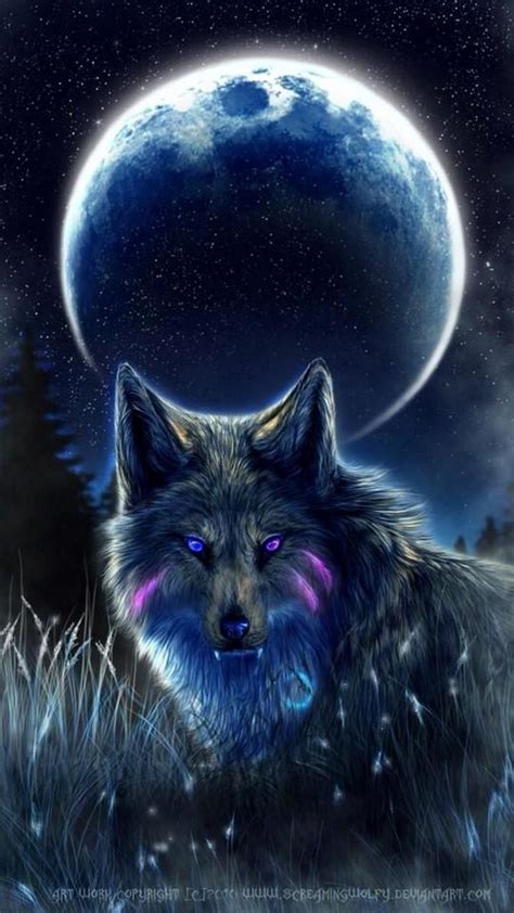 Wolf Wallpaper Red And Black Red And Black Wolf Wallpapers Top Free