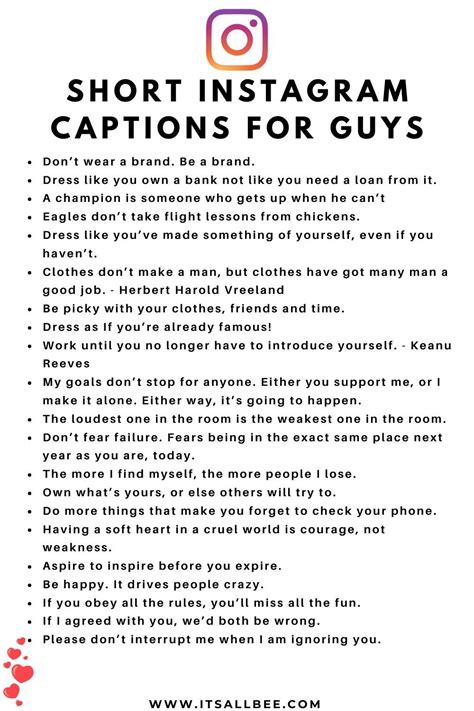 Instagram Quotes For Guys