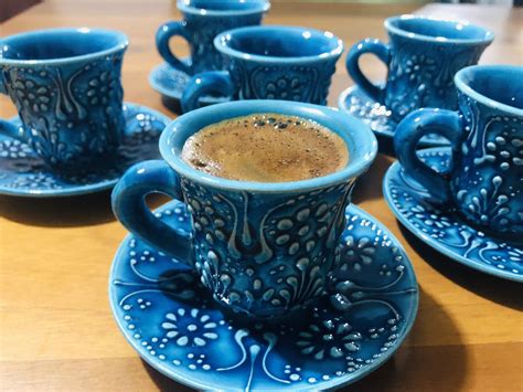 Coffee Cup Set For Six Piece Turkish Coffee Cup Gift For Etsy In 2021