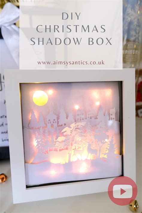 Diy Christmas Shadow Box Diy Christmas Shadow Box Christmas Shadow