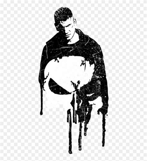 A Black And White Drawing Of A Man With Dripping Paint On His Face