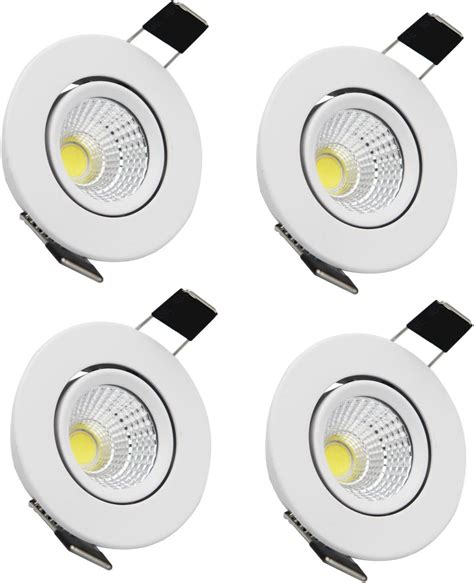 7w Cob Led Downlight Dimmable Warm White Nature White Cold White