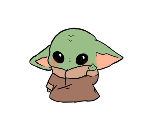 Baby Yoda Yoda Wallpaper Yoda Drawing Cute Cartoon Drawings