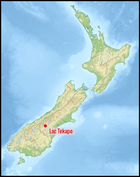 Lac Tekapo Randonnées Et Observatoire Du Ciel étoilé Lake Tekapo