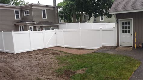 Vinyl Privacy Fence New Hartford Ny Poly Enterprises Fencing Decking And Railing