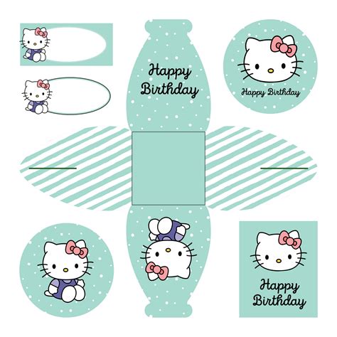 Free Hello Kitty Birthday Printables Printable Templa