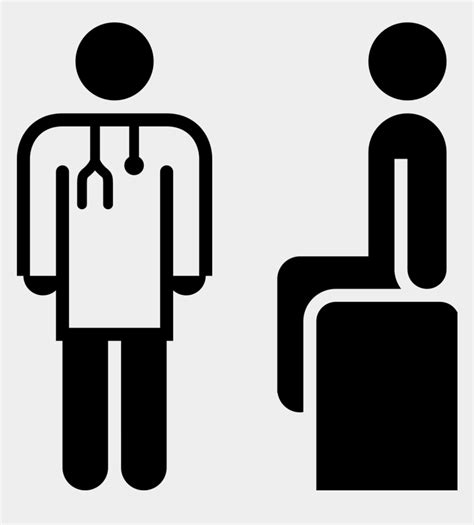 Patient Clipart Patient Examination Primary Care Physician Icon