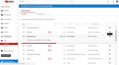 Some music in the youtube audio library requires you to give attribution (credit) to the artist in exchange for using their music in your video. How to Download Songs & Music from YouTube in MP3 2018
