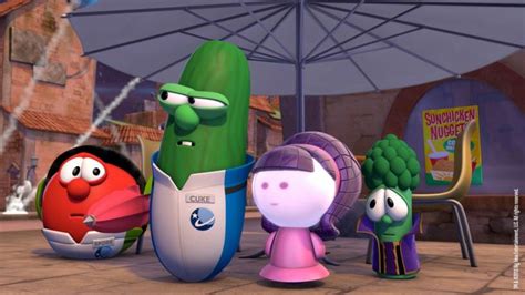 New Screen Shots From Upcoming Dvd Veggies In Space Veggietales