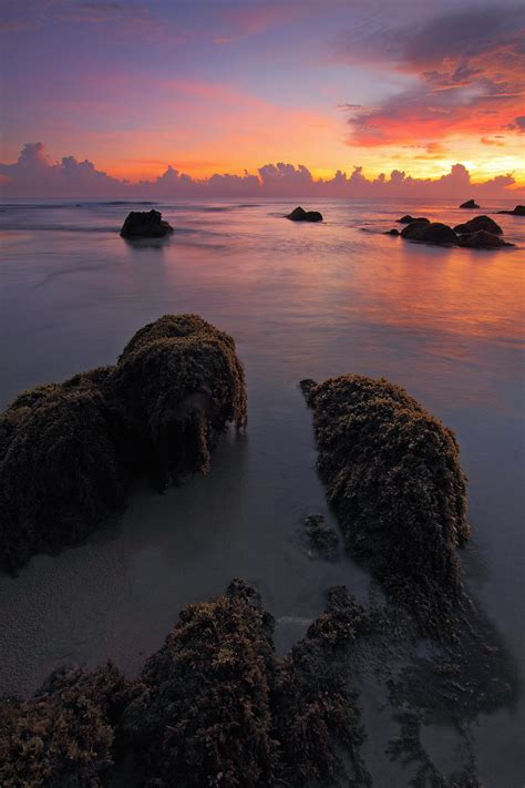 Free Images Sky Body Of Water Nature Sea Horizon Rock Sunset