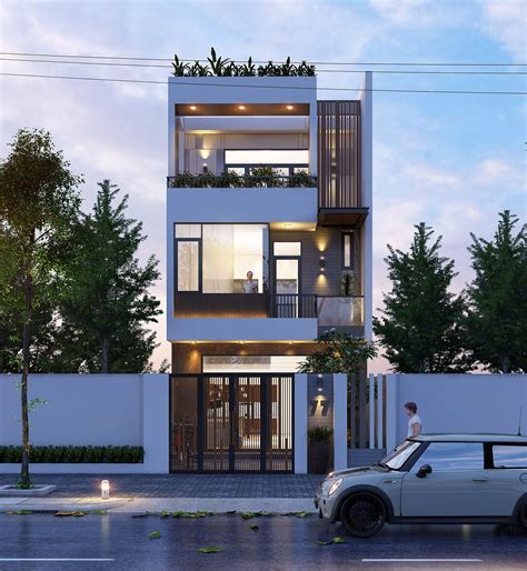 50 Narrow Lot Houses That Transform A Skinny Exterior Into