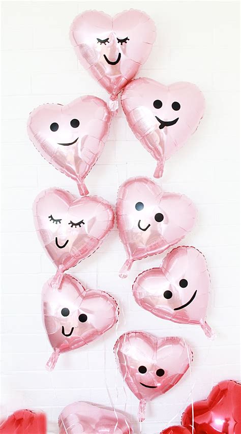 Diy Kawaii Heart Balloons A Bubbly Life