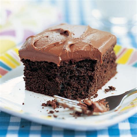 Reduced Fat Chocolate Sheet Cake