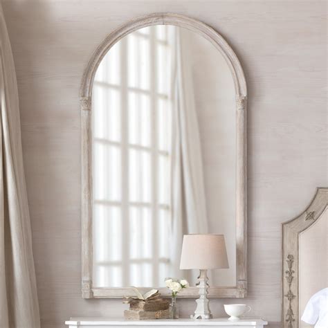 Renaissance Mirror In Lime Washed Oak Finish Eloquence