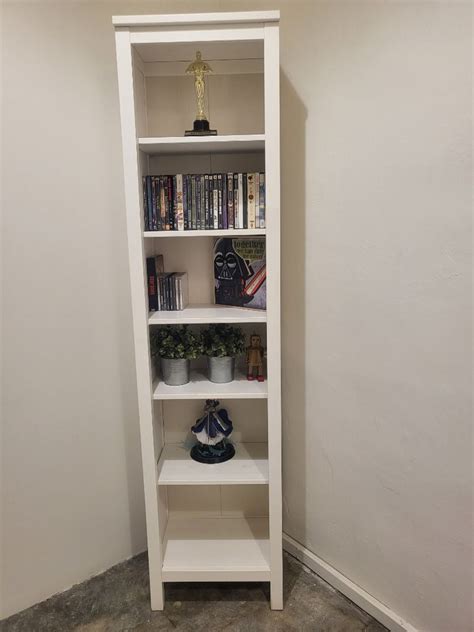 Ikea Hemnes Bookcase White Stain 19 14x77 12 Furniture And Home