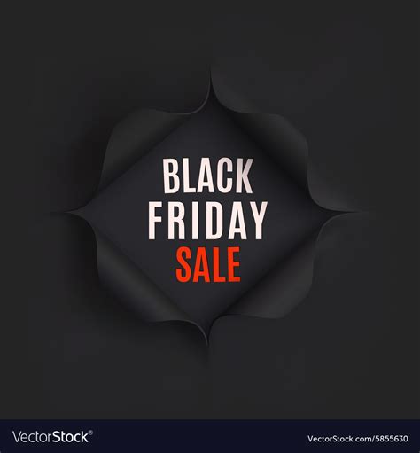 Black Friday Sale Background Royalty Free Vector Image
