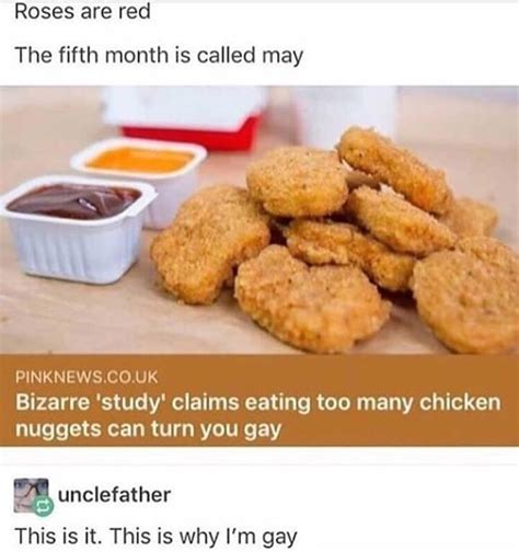 After visiting the mcdonald brothers' original store location in san bernardino, california, the founders and owners (keith j. Top 21 Chicken Nugget Memes - Chicken Nugget Life