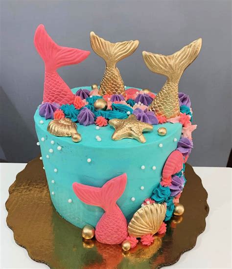 25 Unique Mermaid Cake Ideas Blitsy