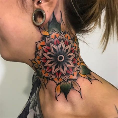 However, bear in mind that such a tattoo design is going to be permanently visible, which may cause problems with your professional life later on. 50+ Neck Tattoo Designs That Are Worth The Pain - Tats 'n ...