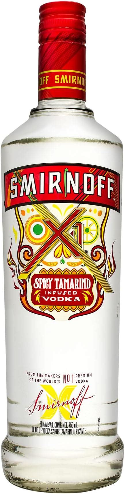 Vodka Smirnoff X1 Tamarindo 750 Ml Mx Alimentos Y Bebidas