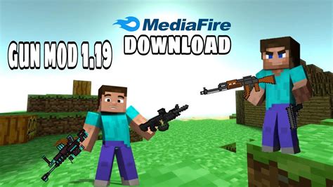 Guns Mod Minecraft Pe Bedrock Edition Mediafire Download Link