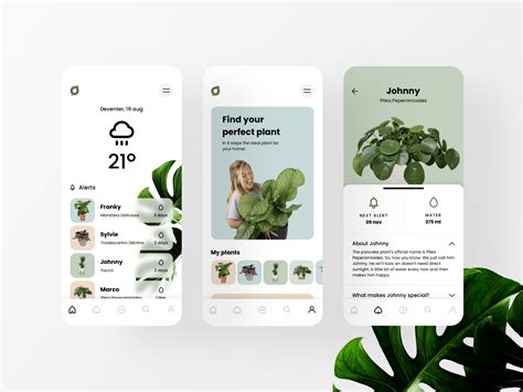 Plantsome App Concept | App, Mobile design inspiration, Concept