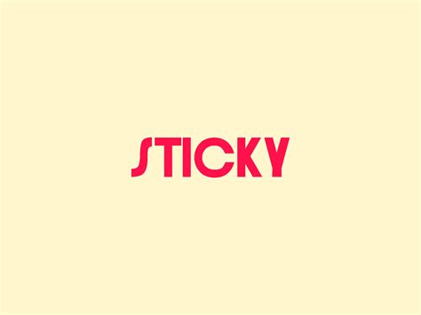 Sticky Text Animation By Inside Of Motion On Dribbble