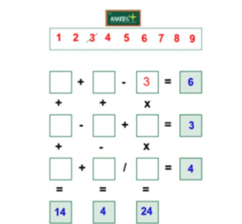 Adivinanzas para niños y acertijos matemáticos con respuesta. Cuadrado numérico - GeoGebra