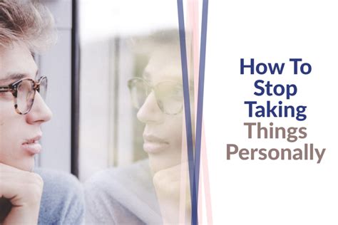 How To Stop Taking Things Personally Creative Biz Tribe
